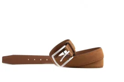 Riemen | Herenaccessoires^Alpelle Riem Cognac Suede