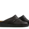 Pantoffels^Amako Zweedse Muil Glad Bruin