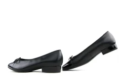 Ballerina's | Loafers / Instappers^Ara Ballerina Bari Zwart Leer Lak