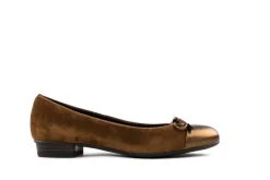 Loafers / Instappers | Ballerina's^Ara Ballerina Bronze Nuts