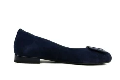 Ballerina's | Loafers / Instappers^Ara Ballerina Night Suede