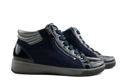 Sneakers^Ara Hoge Sneaker Blau Puntikid