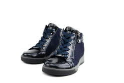 Sneakers^Ara Hoge Sneaker Blau Puntikid