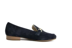 Loafers / Instappers | Instappers^Ara Loafer Bit Blau Kalbvelour
