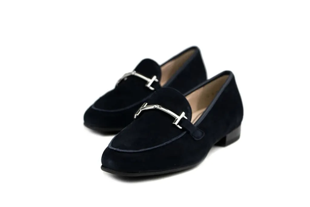 Instappers | Loafers / Instappers^Ara Loafer Bit Blau Suede