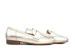 Instappers | Loafers / Instappers^Ara Loafer Metallic Platin