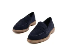 Instappers | Loafers / Instappers^Ara Loafer Ocean Kalbvelour
