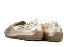 Mocassins | Loafers / Instappers^Ara Loafer Perth Metallic Platin