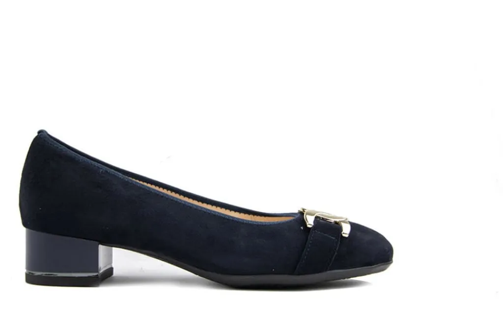 Pumps^Ara Pump Ketting Blue Suede
