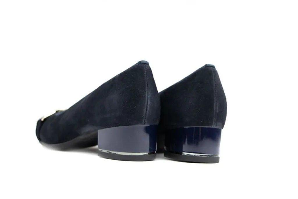 Pumps^Ara Pump Ketting Blue Suede