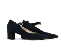 Pumps^Ara Pump London Blau Suede