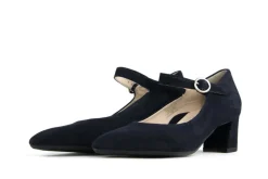 Pumps^Ara Pump London Blau Suede