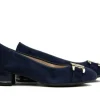 Pumps^Ara Pumps Ketting Donkerblauw Suede