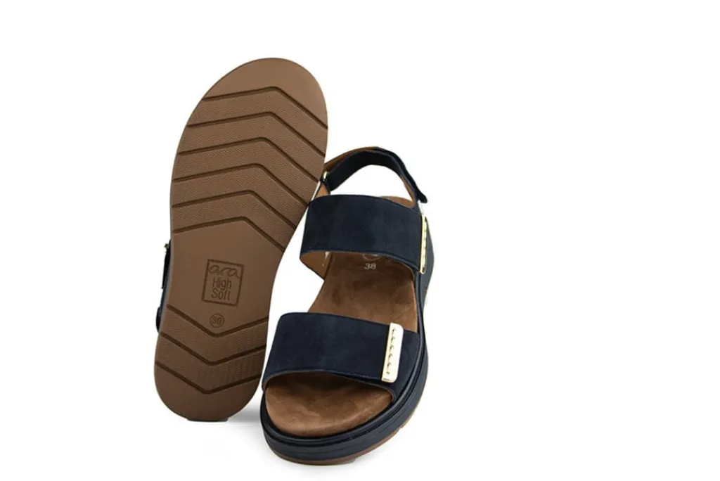 Sandalen | Sandalen En Slippers^Ara Sandaal Blue Suede