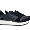 Sneakers^Ara Sneaker Slip On Blau Velour