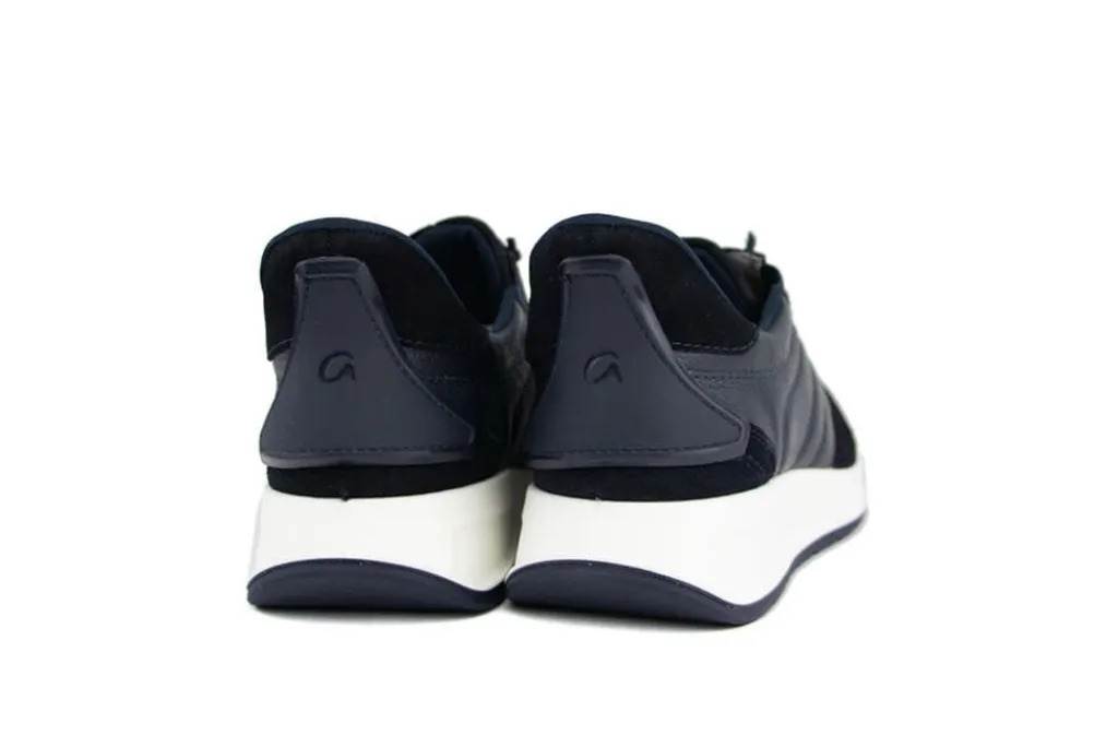 Sneakers^Ara Sneaker Slip On Blau Velour