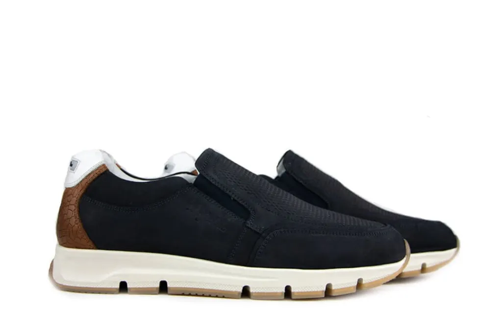 Instappers | Loafers / Instappers^Australian Instapper Eagle Nubuck Blue