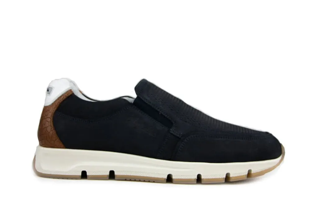 Instappers | Loafers / Instappers^Australian Instapper Eagle Nubuck Blue