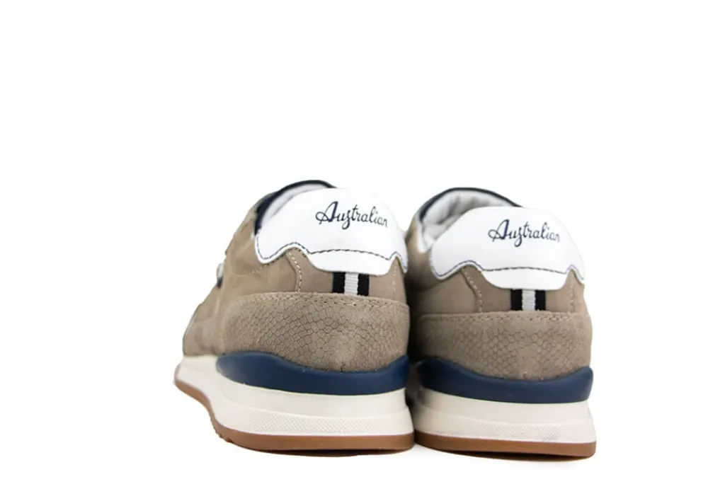 Sneakers^Australian Sneaker Bakersville Taupe White