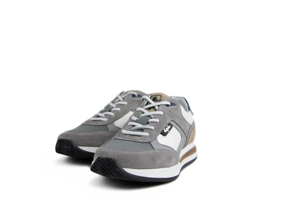 Sneakers^Australian Sneaker Clint White Grey Beige