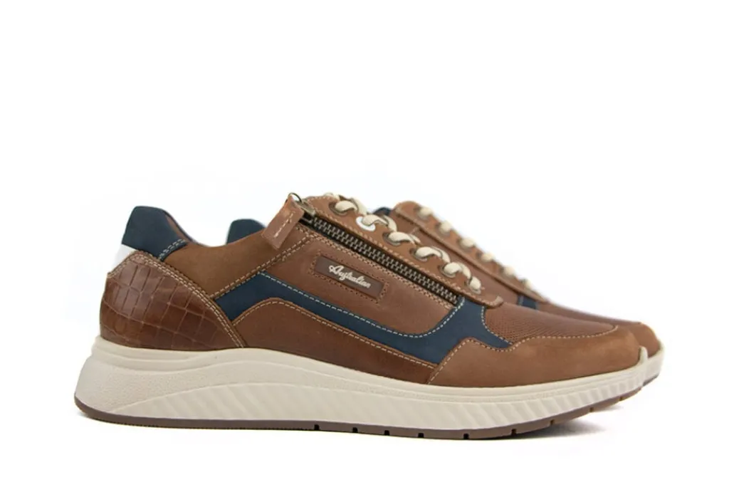 Sneakers^Australian Sneaker Hatchback Cognac Blue