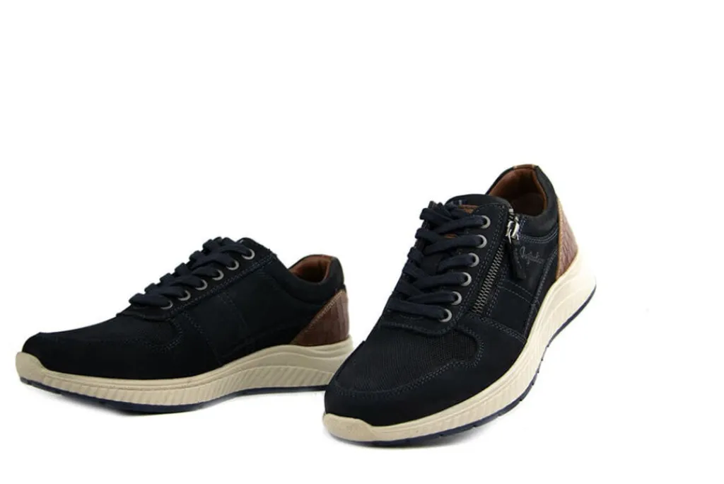 Sneakers^Australian Sneaker Hurricane Blue Tan