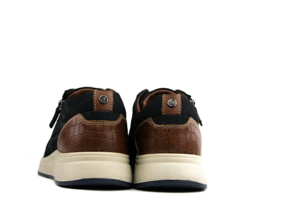 Sneakers^Australian Sneaker Hurricane Blue Tan