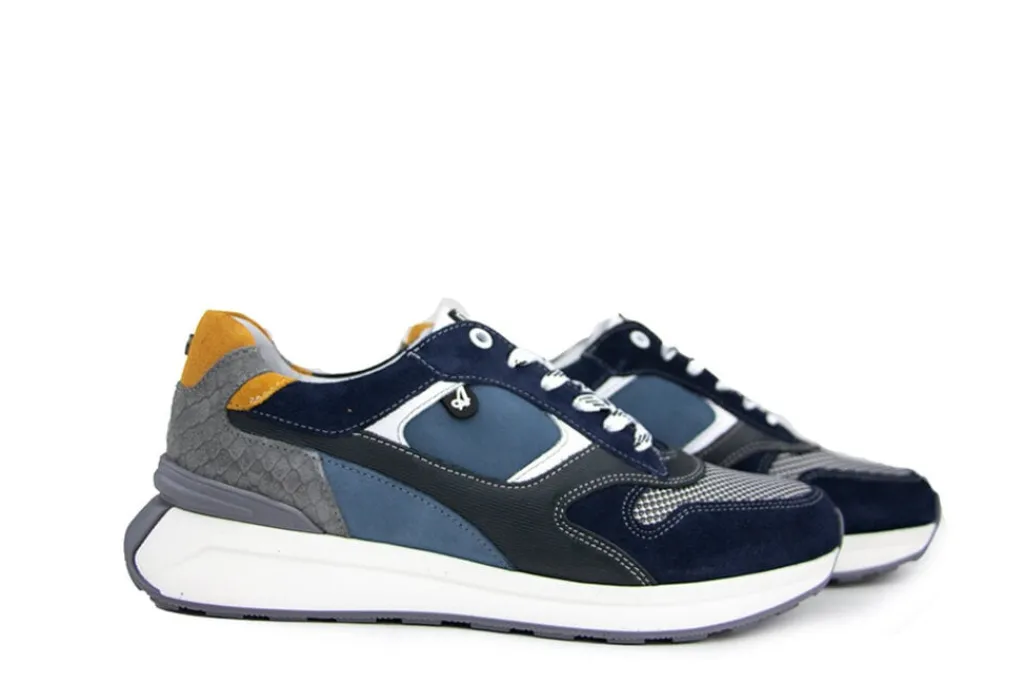 Sneakers^Australian Sneaker Kyoto Blue Grey Yellow