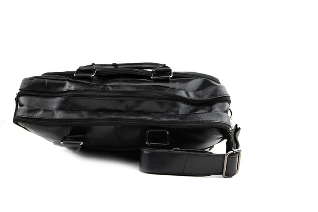Tassen | Herenaccessoires^Berkelmans Aktetas Black Calf