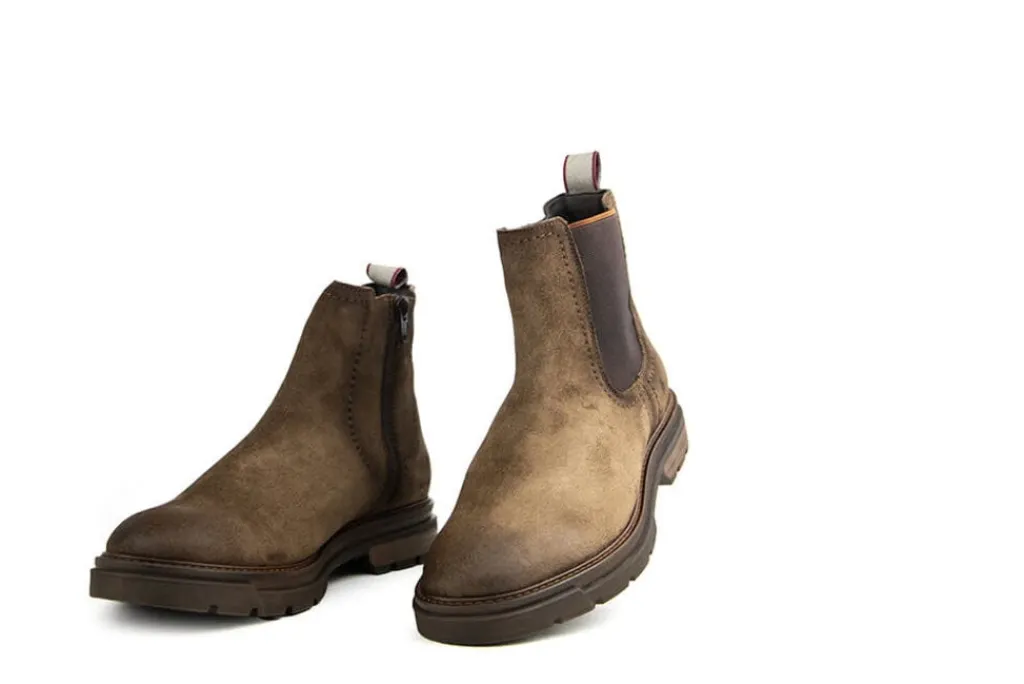Chelsea Boots^Berkelmans Chelsea Boots Hita Brown Suede