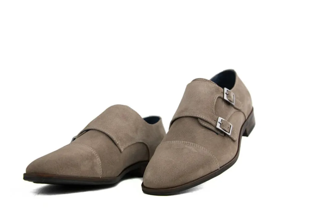 Gespschoenen | Nette Schoenen^Berkelmans Gesp Monaco Piedra Suede