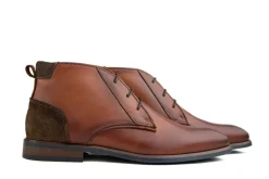 Hoge Veterschoenen | Nette Schoenen^Berkelmans Hoge Veter Alastaro Cognac Calf