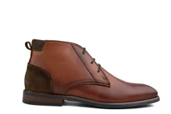 Hoge Veterschoenen | Nette Schoenen^Berkelmans Hoge Veter Alastaro Cognac Calf