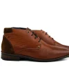 Hoge Veterschoenen | Nette Schoenen^Berkelmans Hoge Veterschoen Sarvar Cognac Print