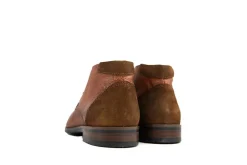 Hoge Veterschoenen | Nette Schoenen^Berkelmans Hoge Veterschoen Sarvar Cognac Print