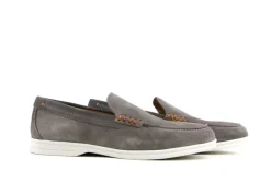Loafers / Instappers^Berkelmans Loafer Ascari Taupe Suede