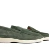 Loafers / Instappers^Berkelmans Loafer Palmeira Hegde Green Suede