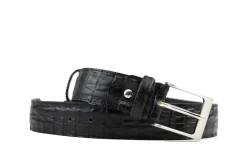 Herenaccessoires | Riemen^Berkelmans Riem Black Brown Kroko Creste