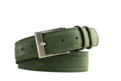 Riemen | Herenaccessoires^Berkelmans Riem Hedge Green Suede