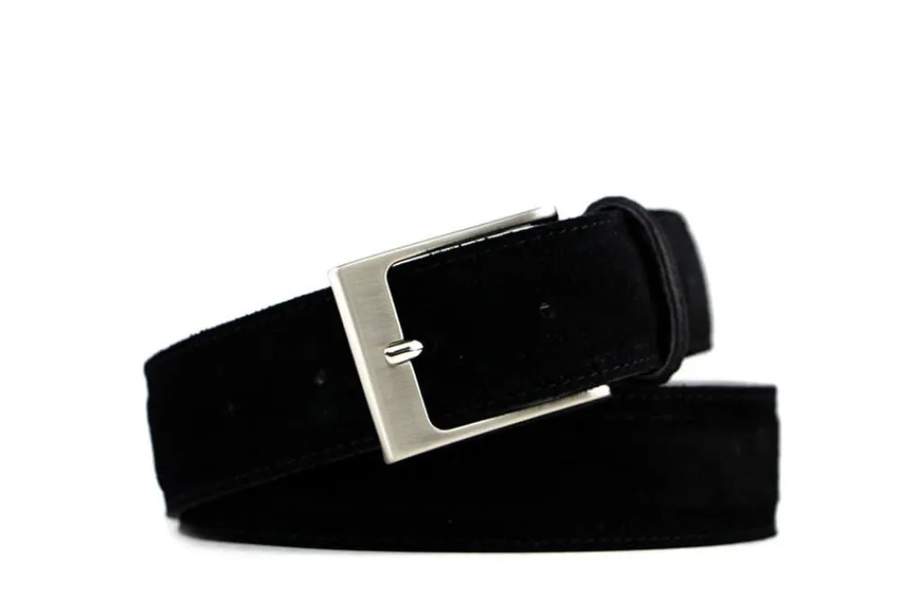 Herenaccessoires | Riemen^Berkelmans Riem Zwart Suede
