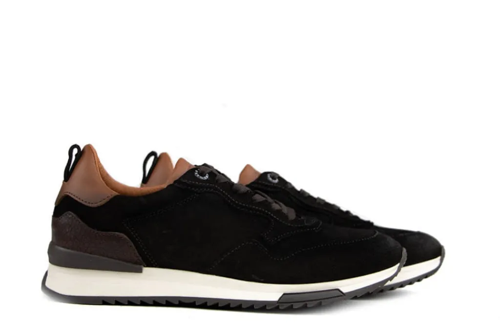 Sneakers^Berkelmans Sneaker Kyalami Dark Brown Suede