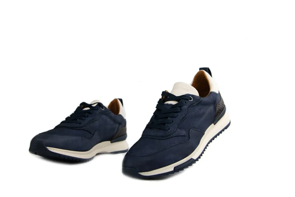 Sneakers^Berkelmans Sneaker Kyalami Navy Nubuck