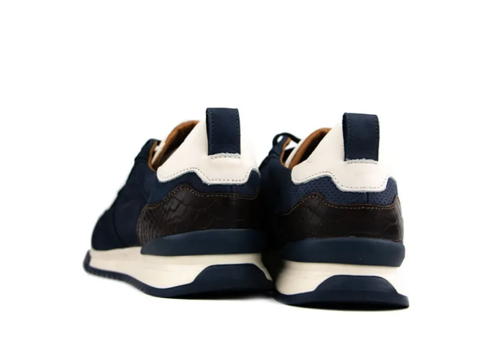 Sneakers^Berkelmans Sneaker Kyalami Navy Nubuck
