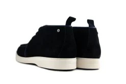 Veterboots En Bikerboot^Berkelmans Veterboot Jerez Navy Suede