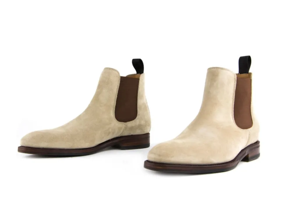 Chelsea Boots^Berwick Chelsea Boots Zand Go Rain Nude Spring