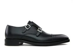 Gespschoenen | Nette Schoenen^Berwick Gesp Boxcalf Black