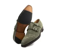 Gespschoenen | Nette Schoenen^Berwick Gesp Go Rain Oliva