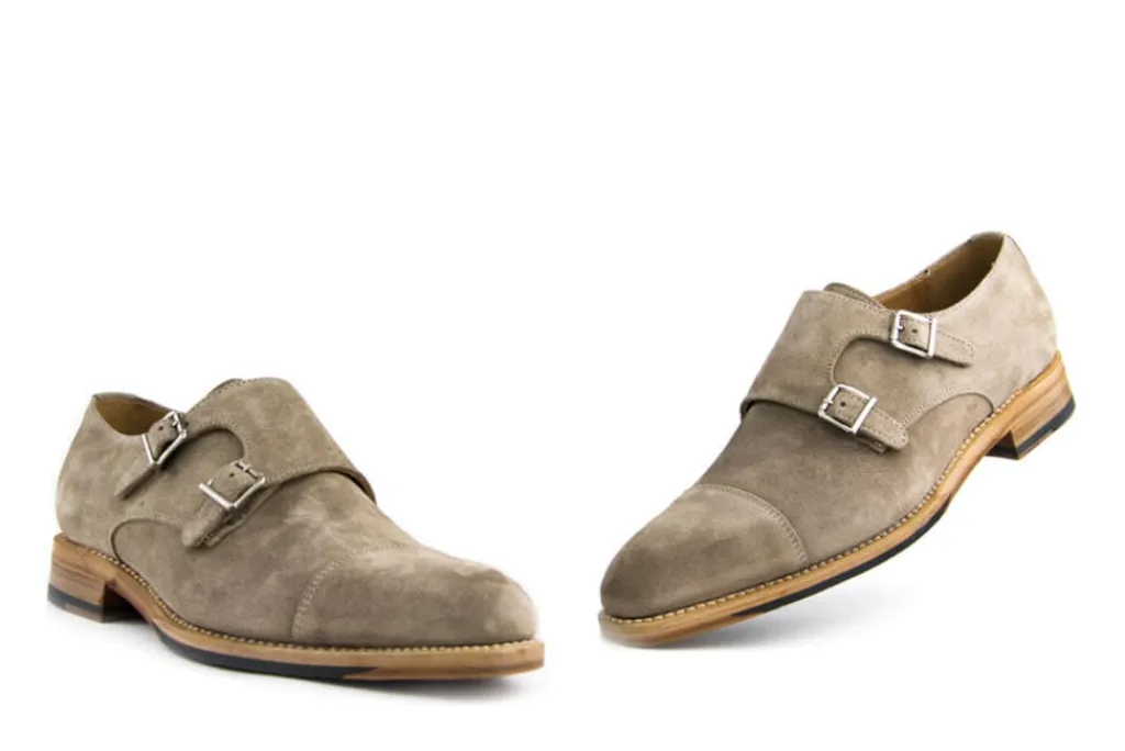 Gespschoenen | Nette Schoenen^Berwick Gesp Schoen Go Rain Antilope