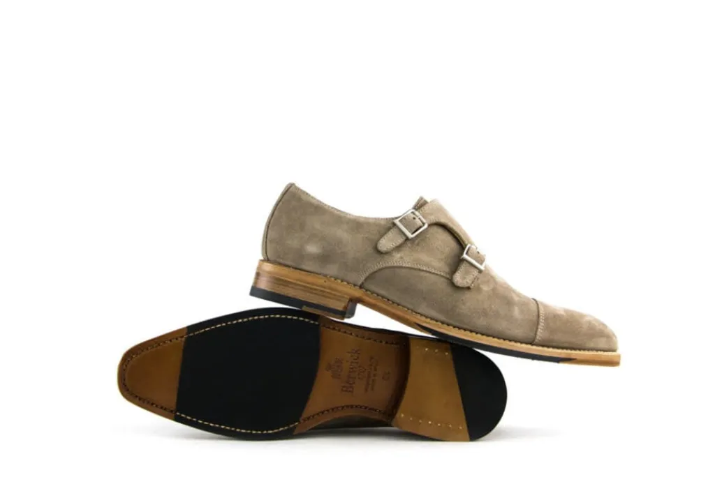 Gespschoenen | Nette Schoenen^Berwick Gesp Schoen Go Rain Antilope