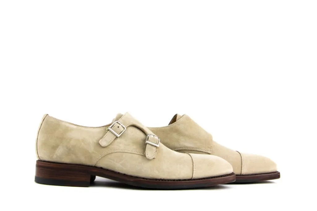 Gespschoenen | Nette Schoenen^Berwick Gespschoenen Zand Go Rain Nude Spring